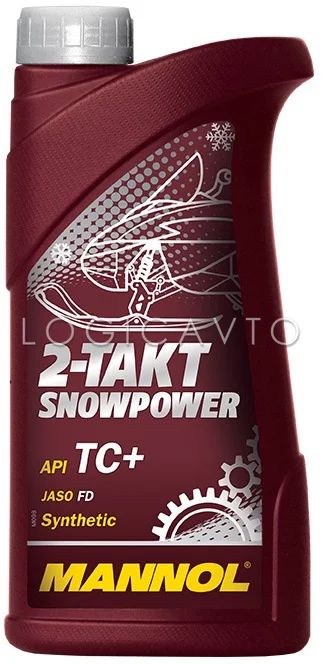 Лот: 9042064. Фото: 1. Mannol 2-Takt Snowpower, 1L. Масла, жидкости