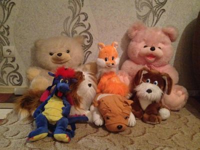 Лот: 3647900. Фото: 1. Игрушки мягкие одним лотом. Мягкие