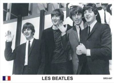 Лот: 10654939. Фото: 1. Beatles коллекционная карточка... Наклейки, фантики, вкладыши