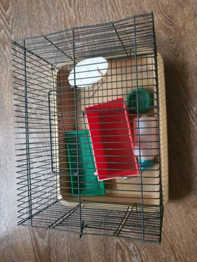 Лот: 20564863. Фото: 1. Клетка для грызунов.+🎁 зонт. Домики, переноски, клетки, когтеточки