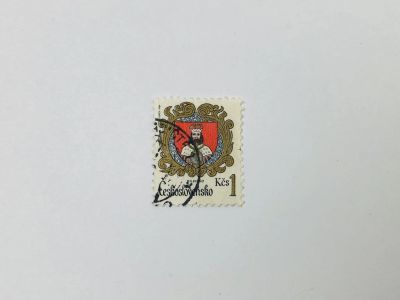 Лот: 23593992. Фото: 1. Гербы чехословацких городов. Милевско... Марки