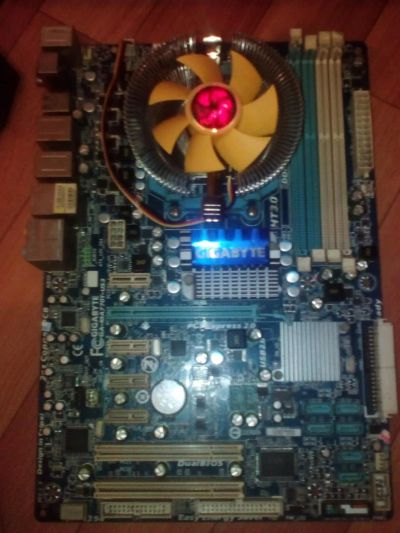 Лот: 8625023. Фото: 1. Комплект Ga-ma-770t-us3 +AMD Athlon... Материнские платы