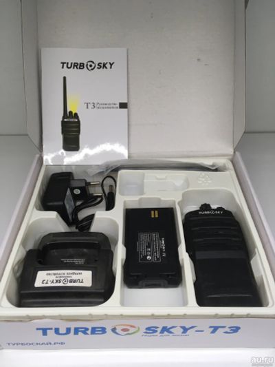 Лот: 17194570. Фото: 1. Рация Turbosky T3. Рации, радиостанции