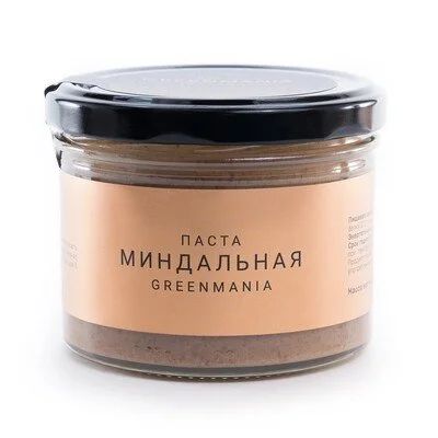 Лот: 15788215. Фото: 1. Миндальная паста, 200г. Диетическое питание