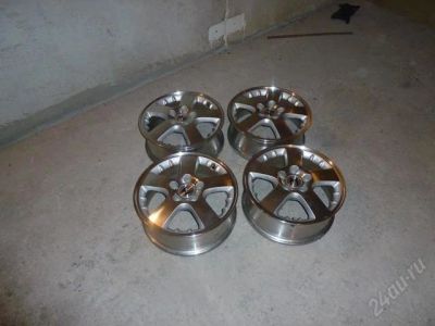 Лот: 815528. Фото: 1. Оригинальные литые диски Honda... Диски