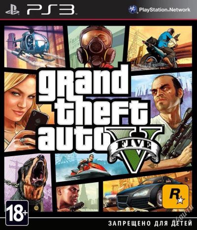 Лот: 3906548. Фото: 1. Grand Theft Auto V (PS3) GTA V. Игры для консолей