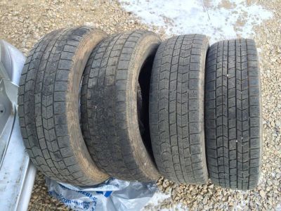 Лот: 10543243. Фото: 1. Комплект шин Dunlop и Nankang... Шины