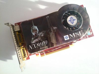 Лот: 10883395. Фото: 1. Видеокарта MSI NX8600GTS. Видеокарты