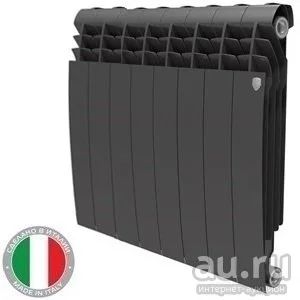 Лот: 8622029. Фото: 1. Royal Thermo Biliner Noir Sable... Радиаторы отопления, полотенцесушители