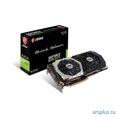 Лот: 12006229. Фото: 1. Видеокарта MSI GeForce GTX 1070... Видеокарты