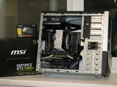 Лот: 18843416. Фото: 1. Игровой ПК : 8-core CPU Ryzen... Компьютеры в сборе