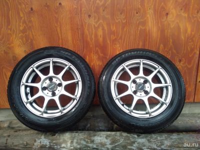 Лот: 13456233. Фото: 1. Шины на дисках Dunlop (2 шт) 175... Шины на дисках