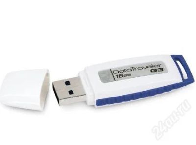 Лот: 1498287. Фото: 1. Новая флешка Kingston 16GB (DTIG3... USB-флеш карты