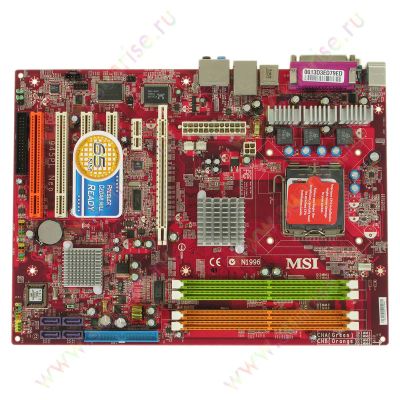 Лот: 3331868. Фото: 1. Msi 945PL Neo + intel pentuim... Материнские платы