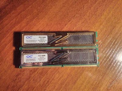 Лот: 2785262. Фото: 1. Оперативная память OCZ PC2-6400... Оперативная память