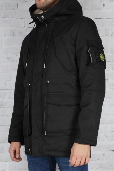 Лот: 10649273. Фото: 1. Stone Island Зимняя мужская парка... Верхняя одежда