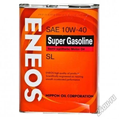 Лот: 5713306. Фото: 1. ENEOS Super Gasoline SAE 10w40... Масла, жидкости