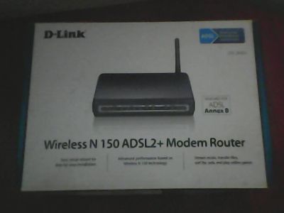 Лот: 8818968. Фото: 1. модем роутер wireless n 150 adsl2... Проводные модемы