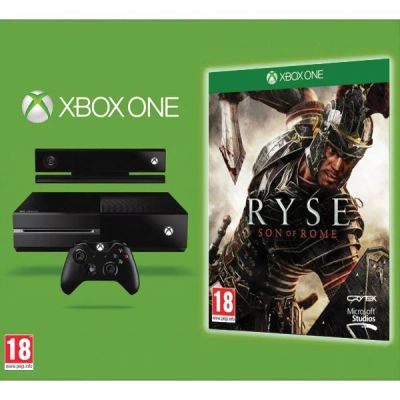 Лот: 6683654. Фото: 1. X-Box One 500 Gb c игрой Ryse... Игровые приставки, консоли