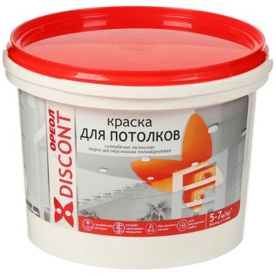 Лот: 24077004. Фото: 1. Краска водно-дисперсионная, Ореол... Краски, лаки, растворитель