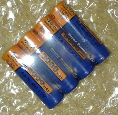 Лот: 1490139. Фото: 1. аккумулятор АА Ni-MH 3000mAh 1... Батарейки, аккумуляторы, элементы питания