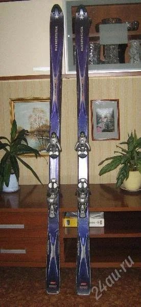 Лот: 133280. Фото: 1. горные лыжи Kniessl ergo c крепами... Лыжи