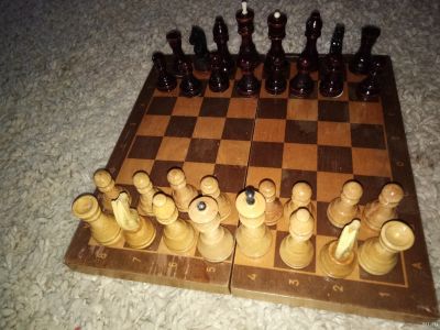 Лот: 15321295. Фото: 1. Шахматы времен СССР. Шахматы, шашки, нарды