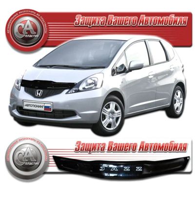Лот: 3078302. Фото: 1. Дефлектор капота черный (спойлер... Детали тюнинга