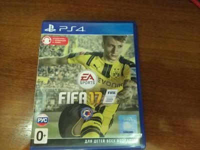 Лот: 13942280. Фото: 1. диск с игрой PS4 FIFA 2017. Игры для консолей