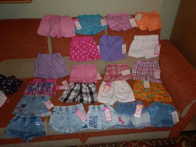 Лот: 3569156. Фото: 1. шорты джинсовые(стрейч). Платья, сарафаны