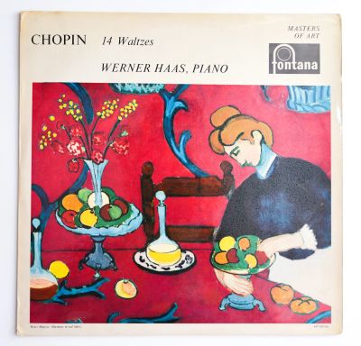 Лот: 14292773. Фото: 1. lp Frederic Chopin 14 waltzes. Аудиозаписи