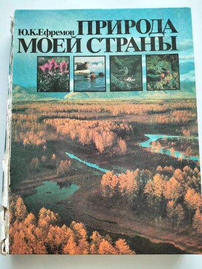 Лот: 25265840. Фото: 1. Природа моей страны Ю.К. Ефремов. Познавательная литература