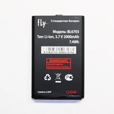 Лот: 7831290. Фото: 1. Аккумуляторная батарея для Fly... Аккумуляторы
