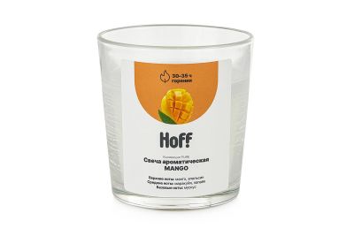 Лот: 23615102. Фото: 1. Свеча HOFF Pure Mango. Свечи