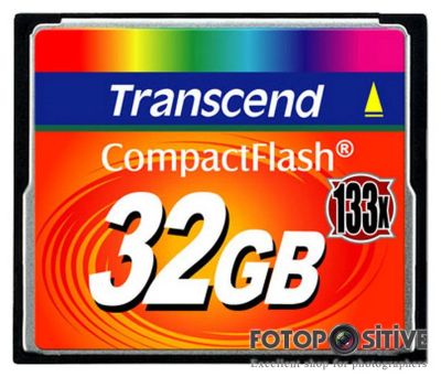 Лот: 6156384. Фото: 1. Карта памяти Transcend CF 32GB... Карты памяти