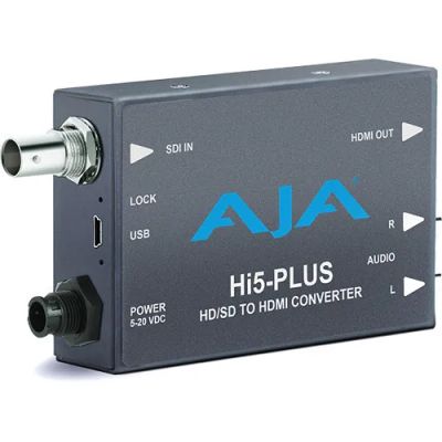 Лот: 25390479. Фото: 1. Конвертер AJA Hi5-Plus 3G-SDI... Шлейфы, кабели, переходники