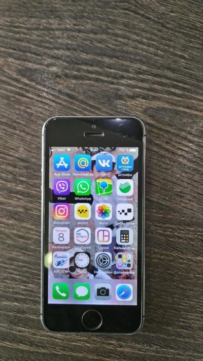 Лот: 11142853. Фото: 1. iphone 5s Space Gray 16gb. Смартфоны