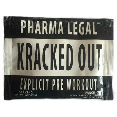 Лот: 9623558. Фото: 1. Kracked Out 1 порция Pharma Legal... Спортивное питание, витамины