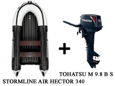 Лот: 20621872. Фото: 1. Лодка ПВХ STORMLINE Air Hector... Лодки и катера