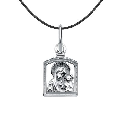 Лот: 23845084. Фото: 1. Серебряная подвеска Икона. Другое (ювелирные изделия, бижутерия, часы)