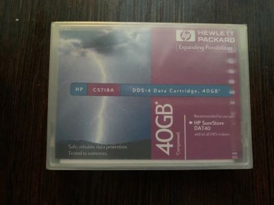Лот: 16800232. Фото: 1. HP DDS-4 Data Cartridge (C5718A... Другое (носители информации)