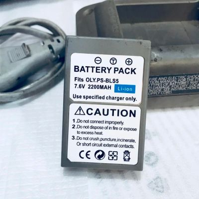 Лот: 10401858. Фото: 1. Аккумулятор Olympus BLS5 bls 5. Аккумуляторы, зарядные
