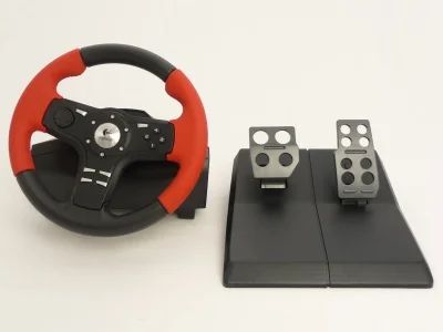 Лот: 3544941. Фото: 1. Игровой руль Logitech Formula... Рули, джойстики