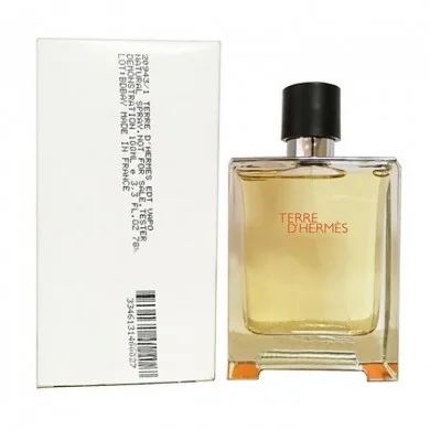 Лот: 19153415. Фото: 1. Тестер Hermes Terre D'hermes. Мужская парфюмерия