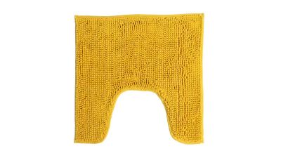 Лот: 25031155. Фото: 1. Коврик для туалета Chenille горчичный. Аксессуары для ванной