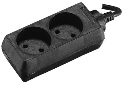 Лот: 24552851. Фото: 1. Удлинитель ARTSTYLE CL-C23B Black. Удлинители, тройники, сетевые фильтры