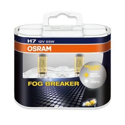 Лот: 9030295. Фото: 1. Комплект ламп Osram Fog Breaker... Оптика и освещение