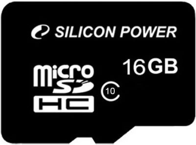 Лот: 4423485. Фото: 1. Карта памяти Micro SDHC Silicon... Карты памяти