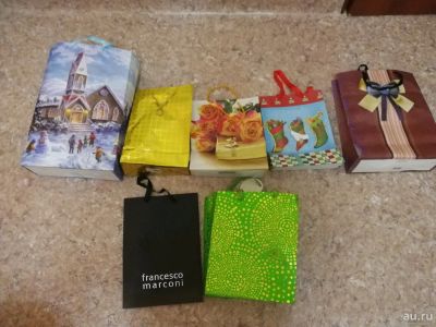 Лот: 13687201. Фото: 1. Продам подарочные пакеты. Подарочная упаковка
