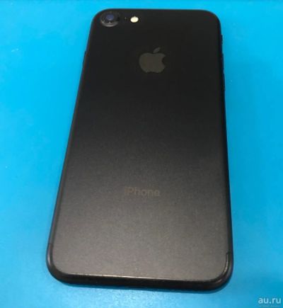 Лот: 13672236. Фото: 1. iPhone 7 черный. Смартфоны